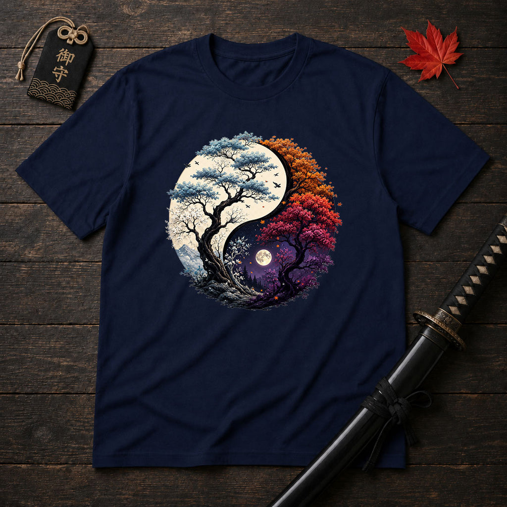 Yin Yang Seasons T-Shirt