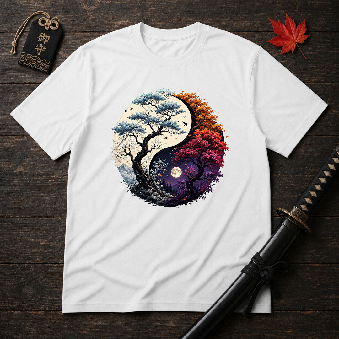 Yin Yang Seasons T-Shirt