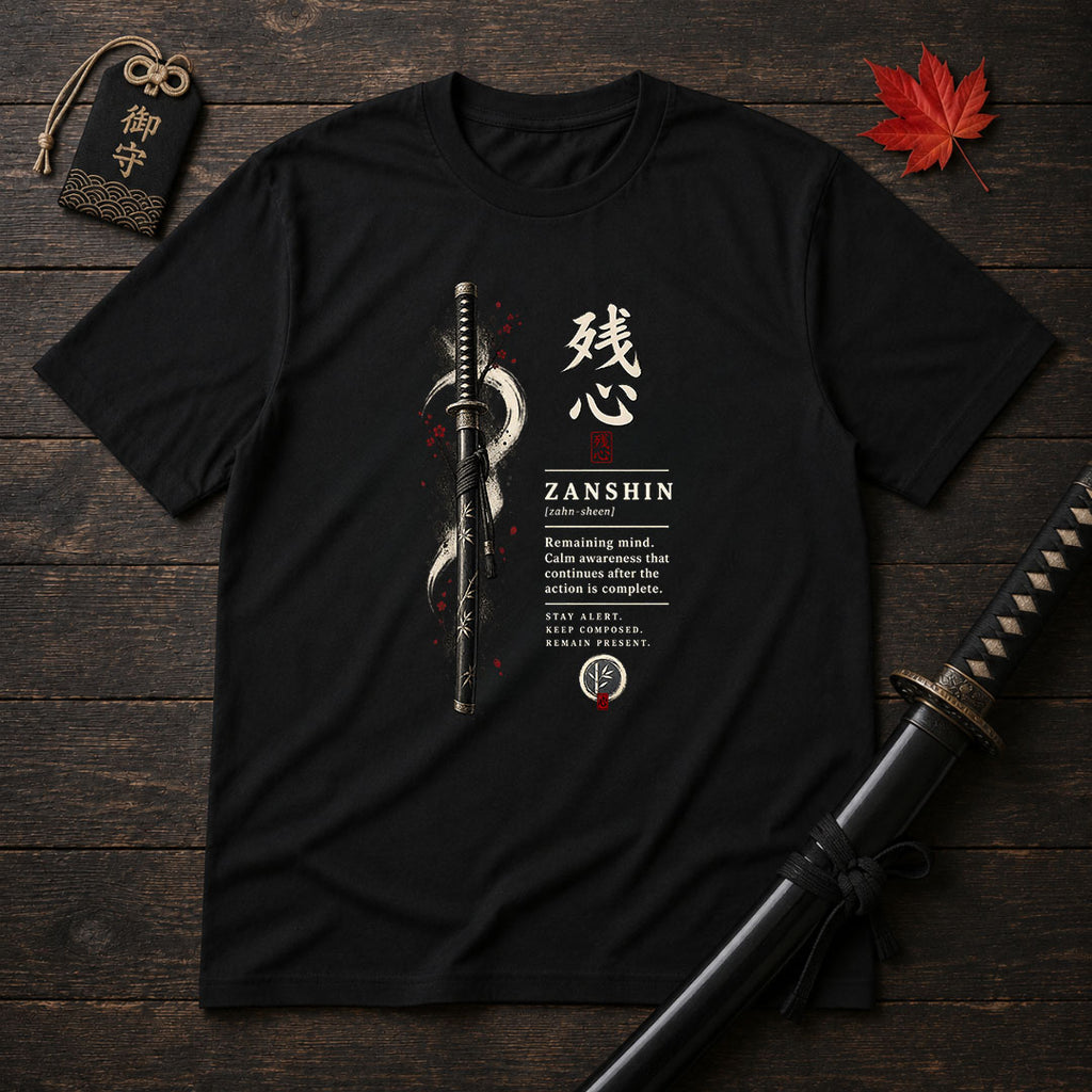 Zanshin Definition T-Shirt