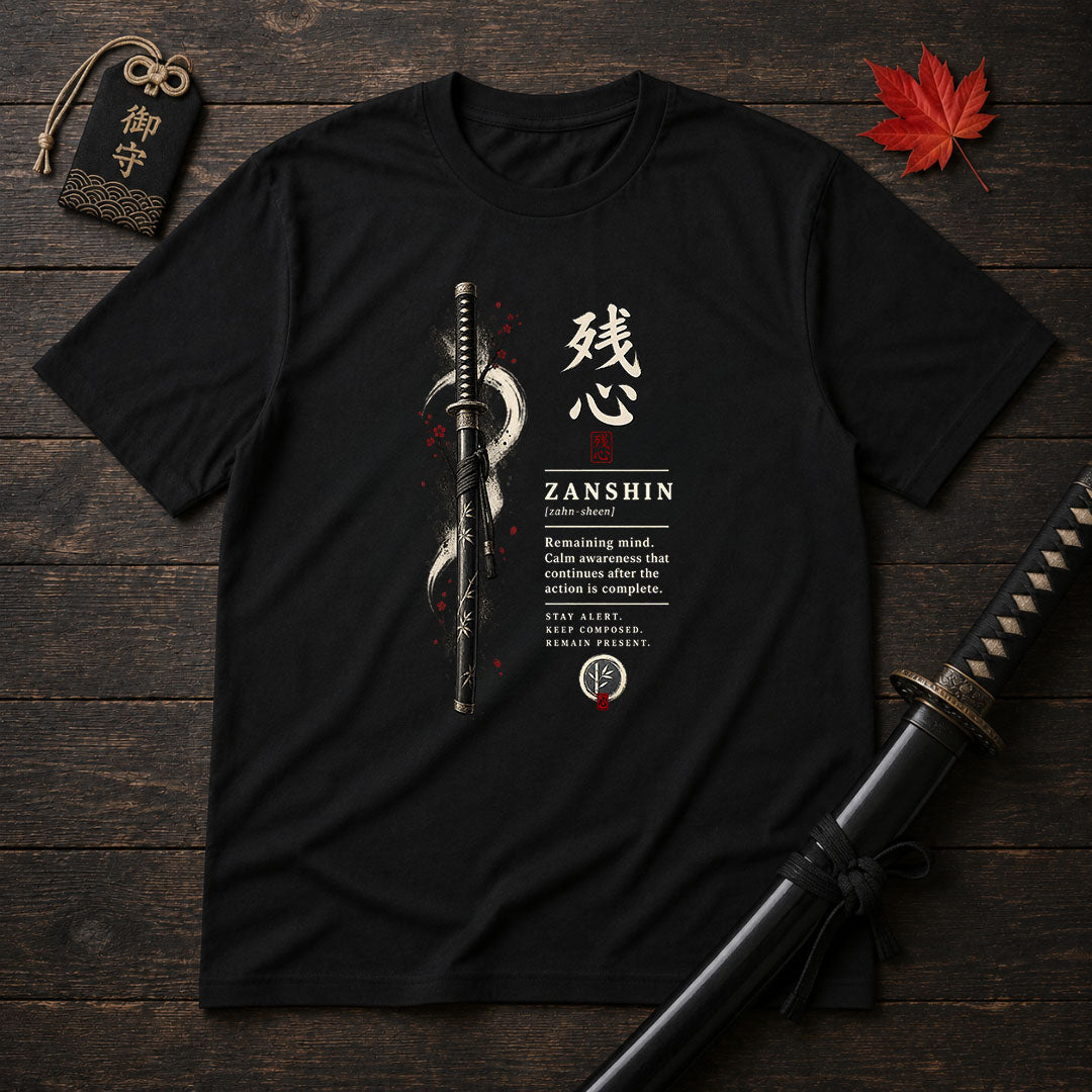Zanshin Definition T-Shirt