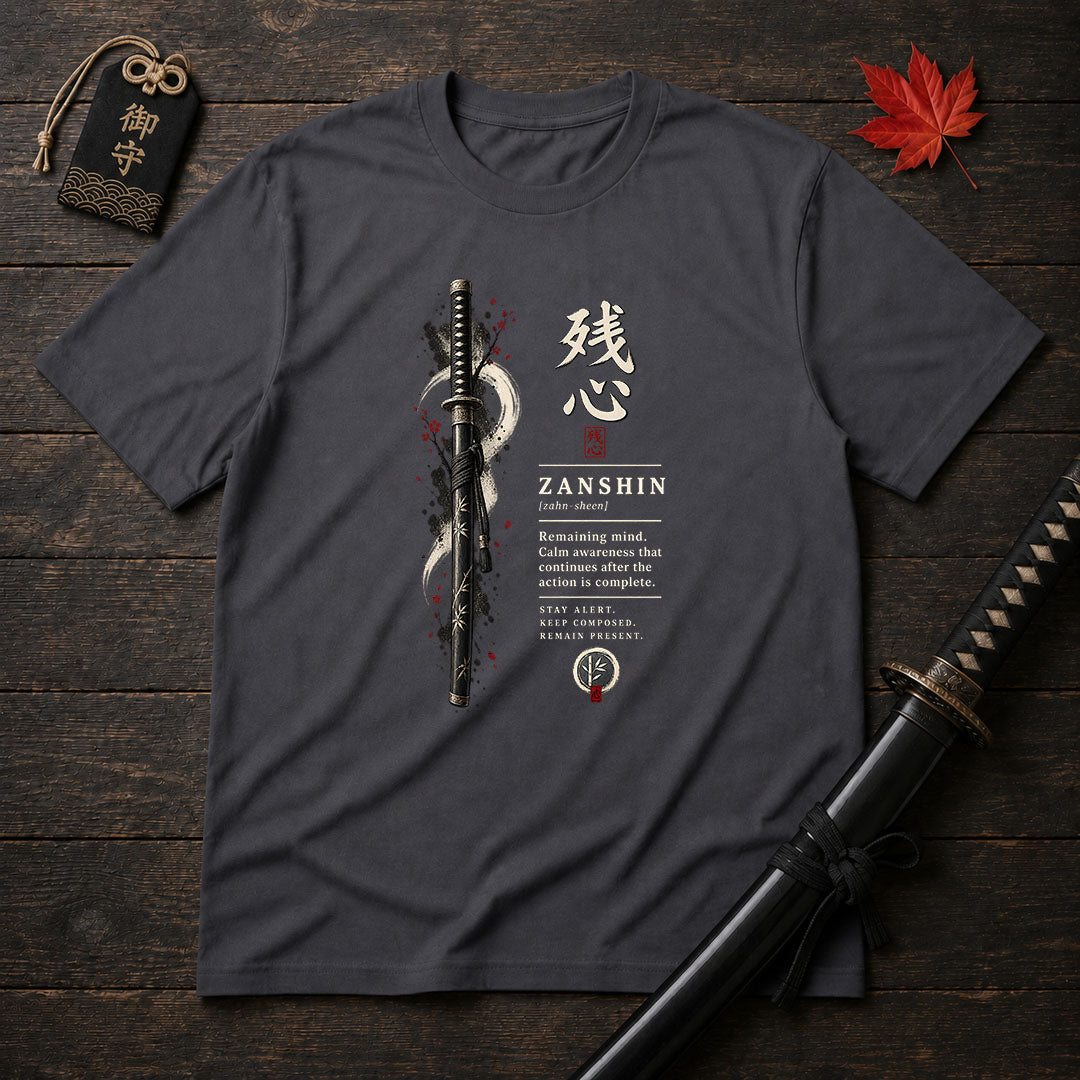 Zanshin Definition T-Shirt
