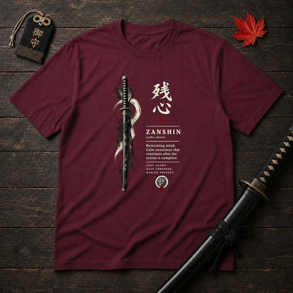 Zanshin Definition T-Shirt