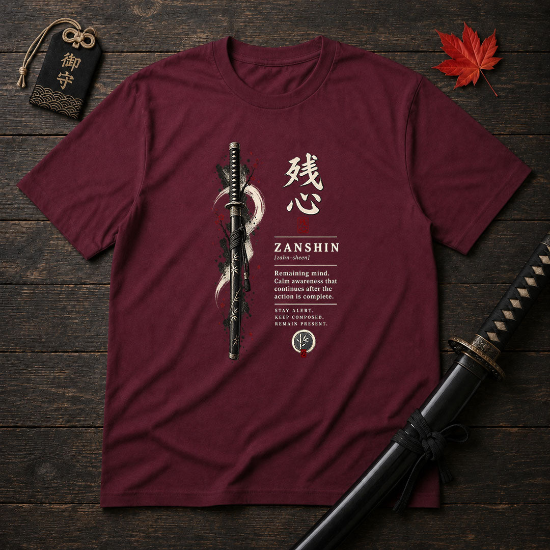 Zanshin Definition T-Shirt