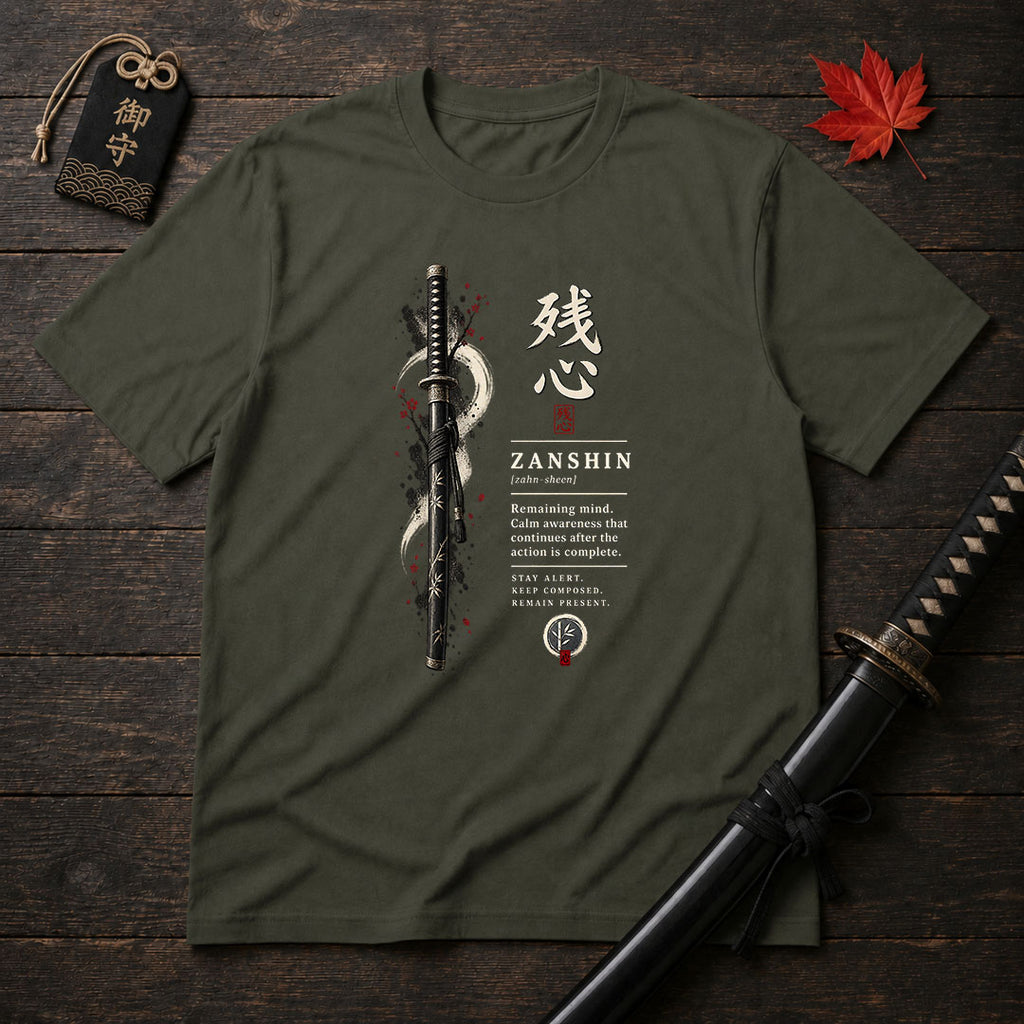 Zanshin Definition T-Shirt