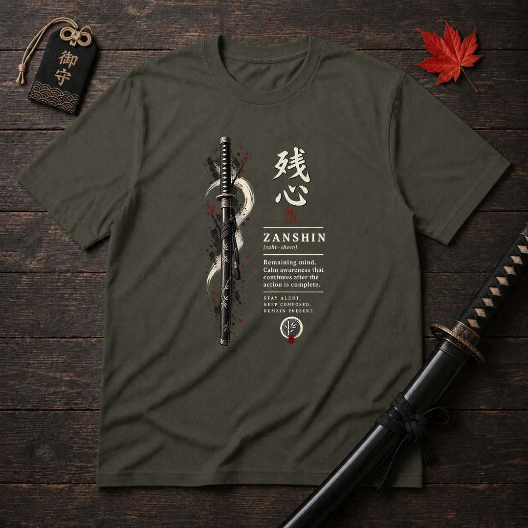 Zanshin Definition T-Shirt