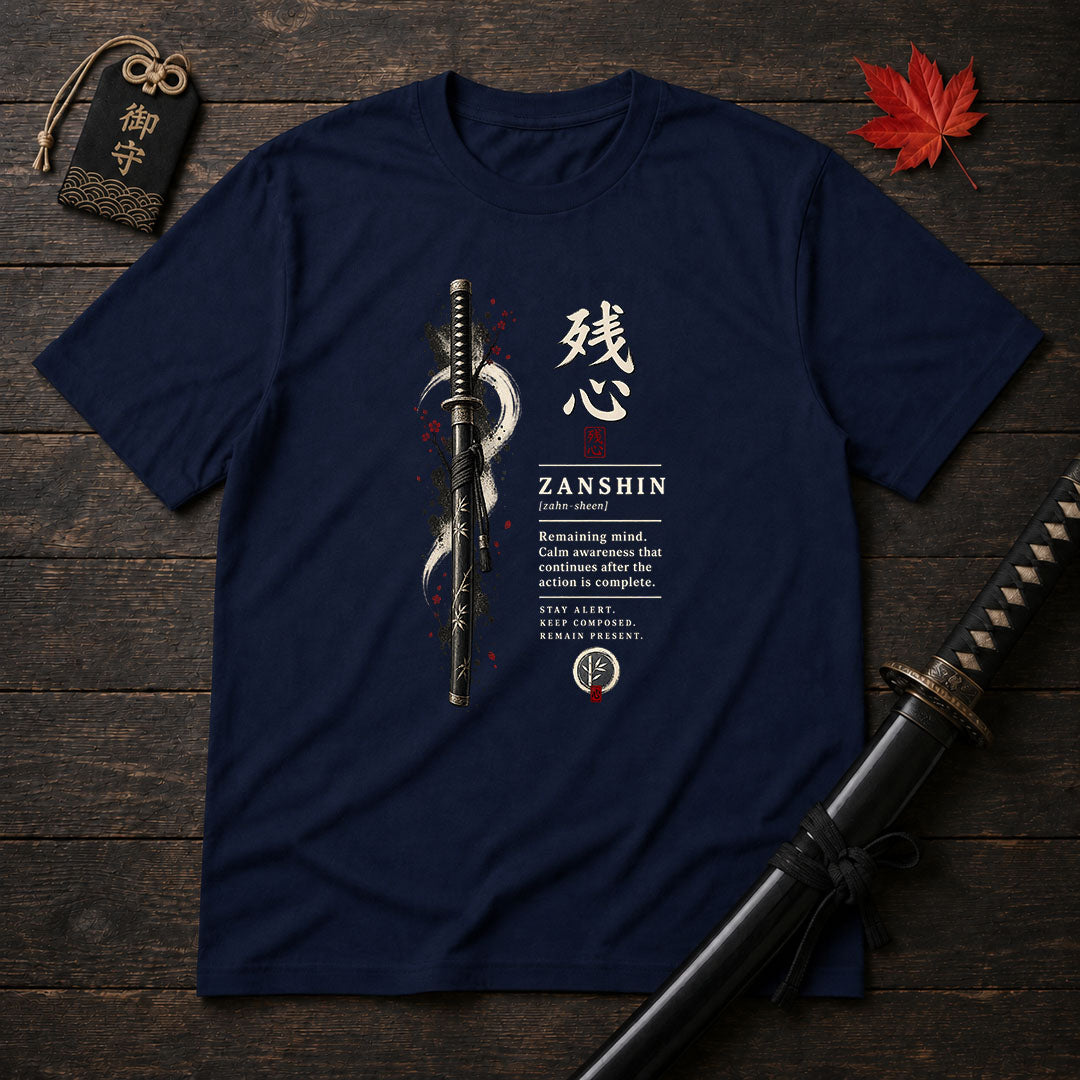 Zanshin Definition T-Shirt