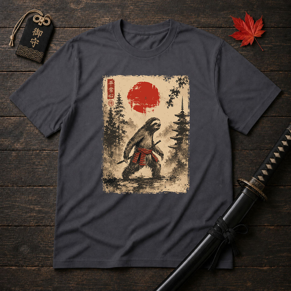Zen Sloth Warrior T-Shirt