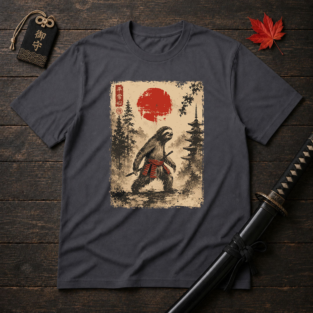 Zen Sloth Warrior T-Shirt