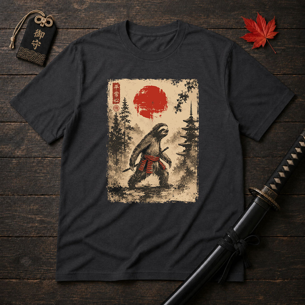 Zen Sloth Warrior T-Shirt